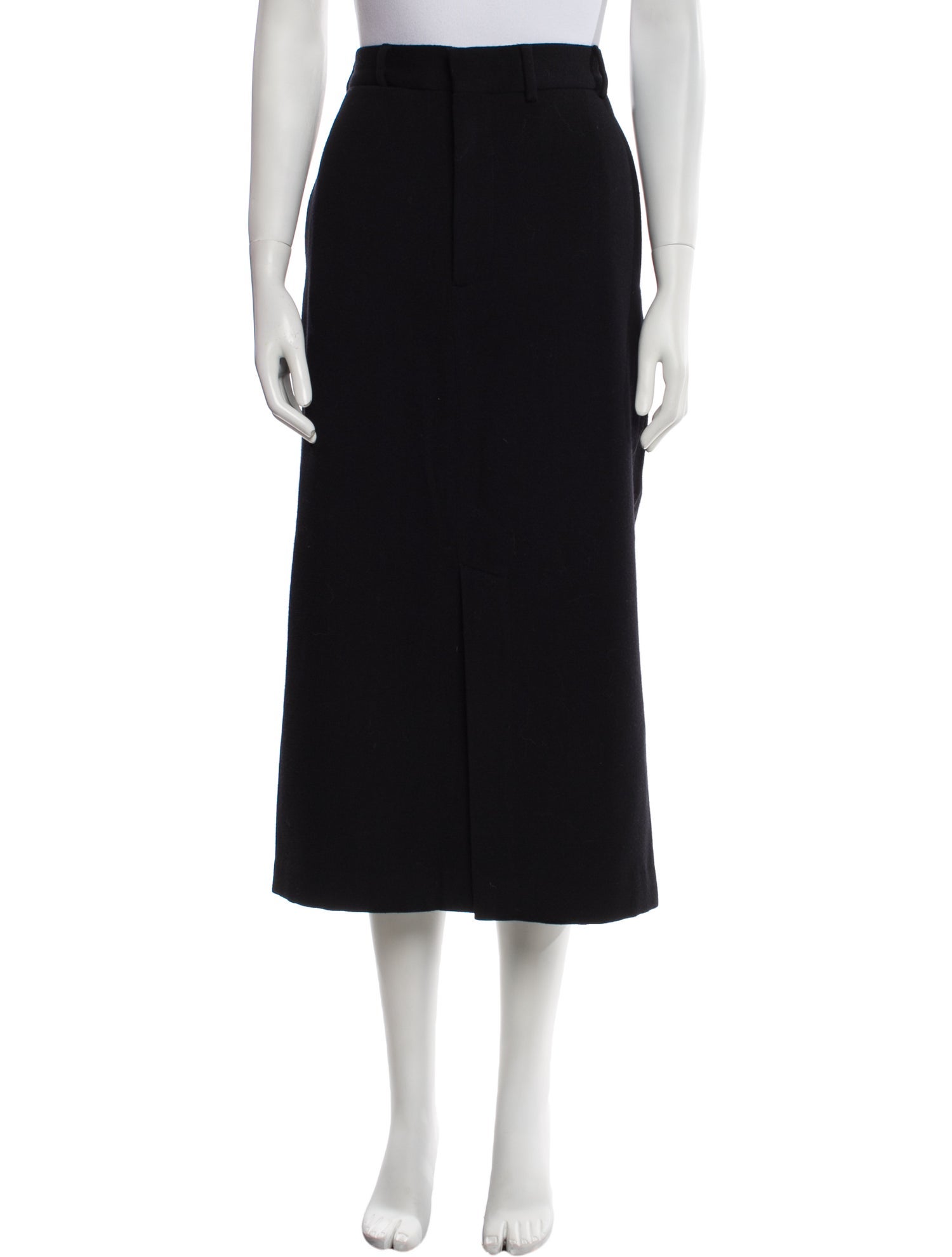 Raey Virgin Wool Midi Length Skirt