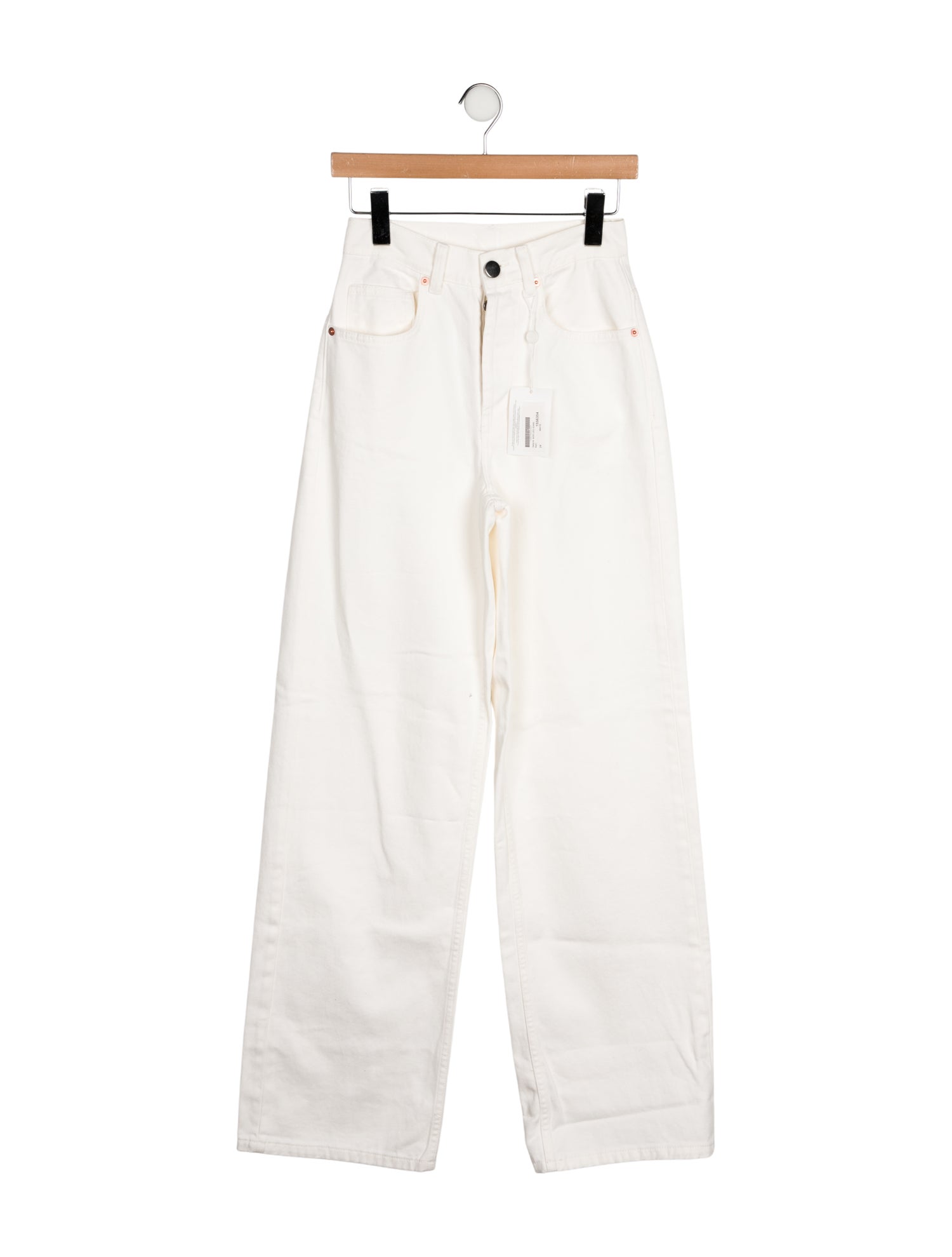 Raey High-Rise Wide Leg Jeans