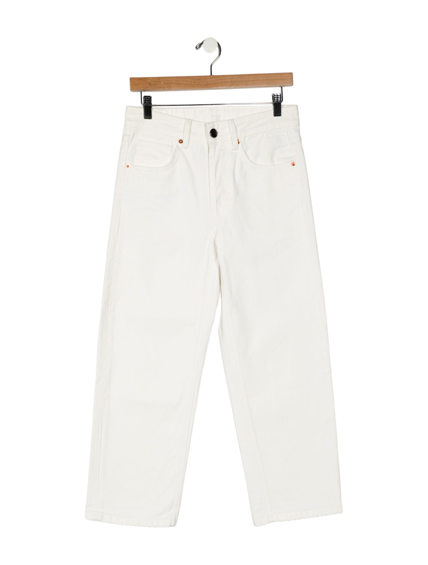 Raey High-Rise Wide Leg Jeans