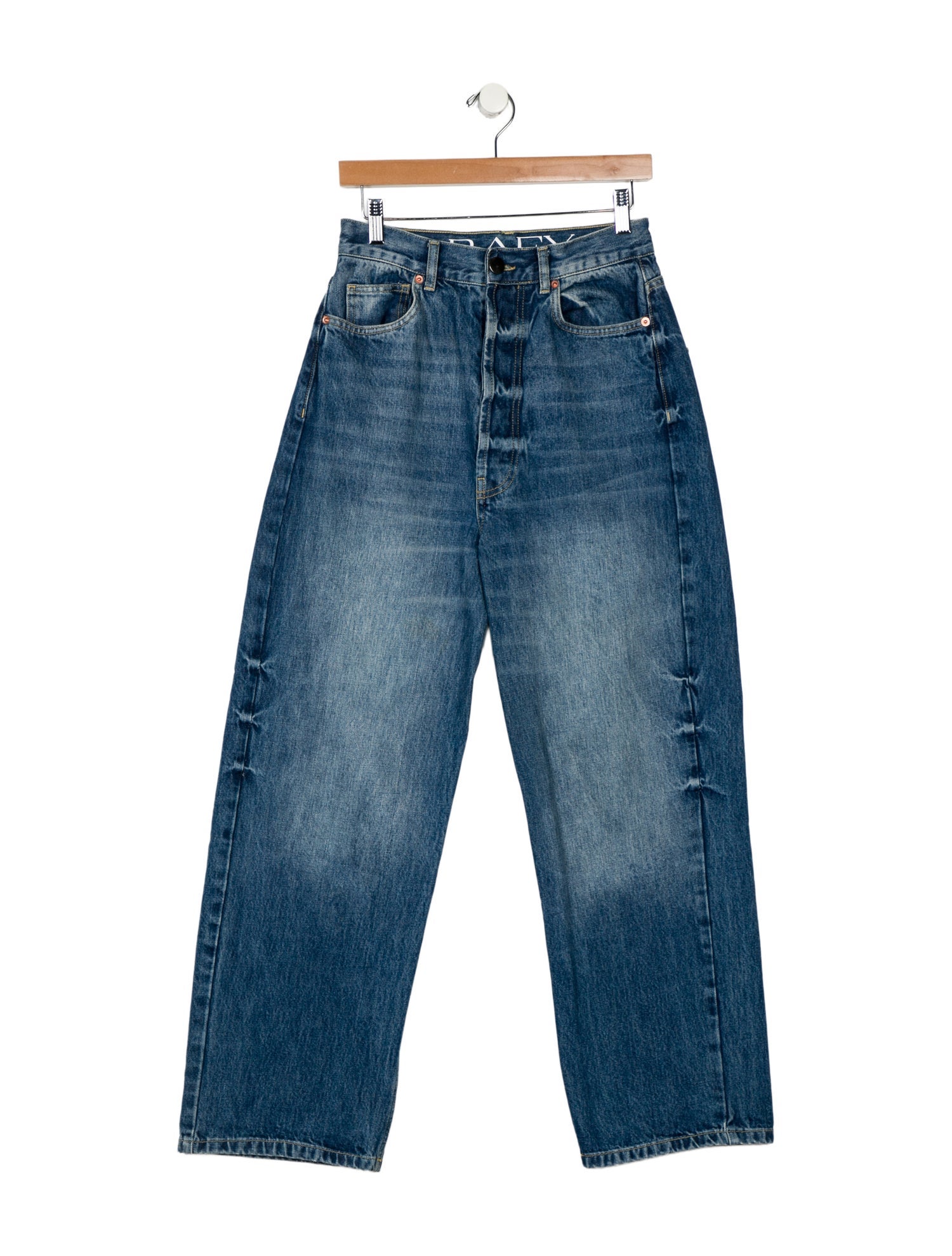 Raey High-Rise Wide Leg Jeans