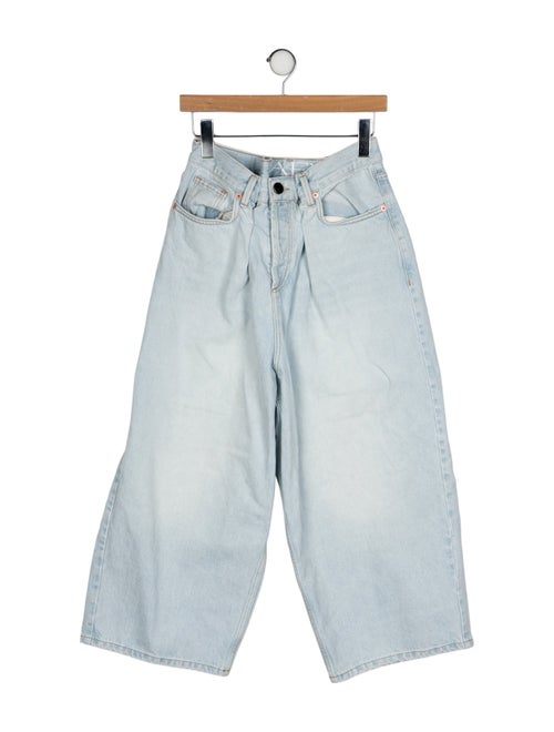 Raey High-Rise Wide Leg Jeans