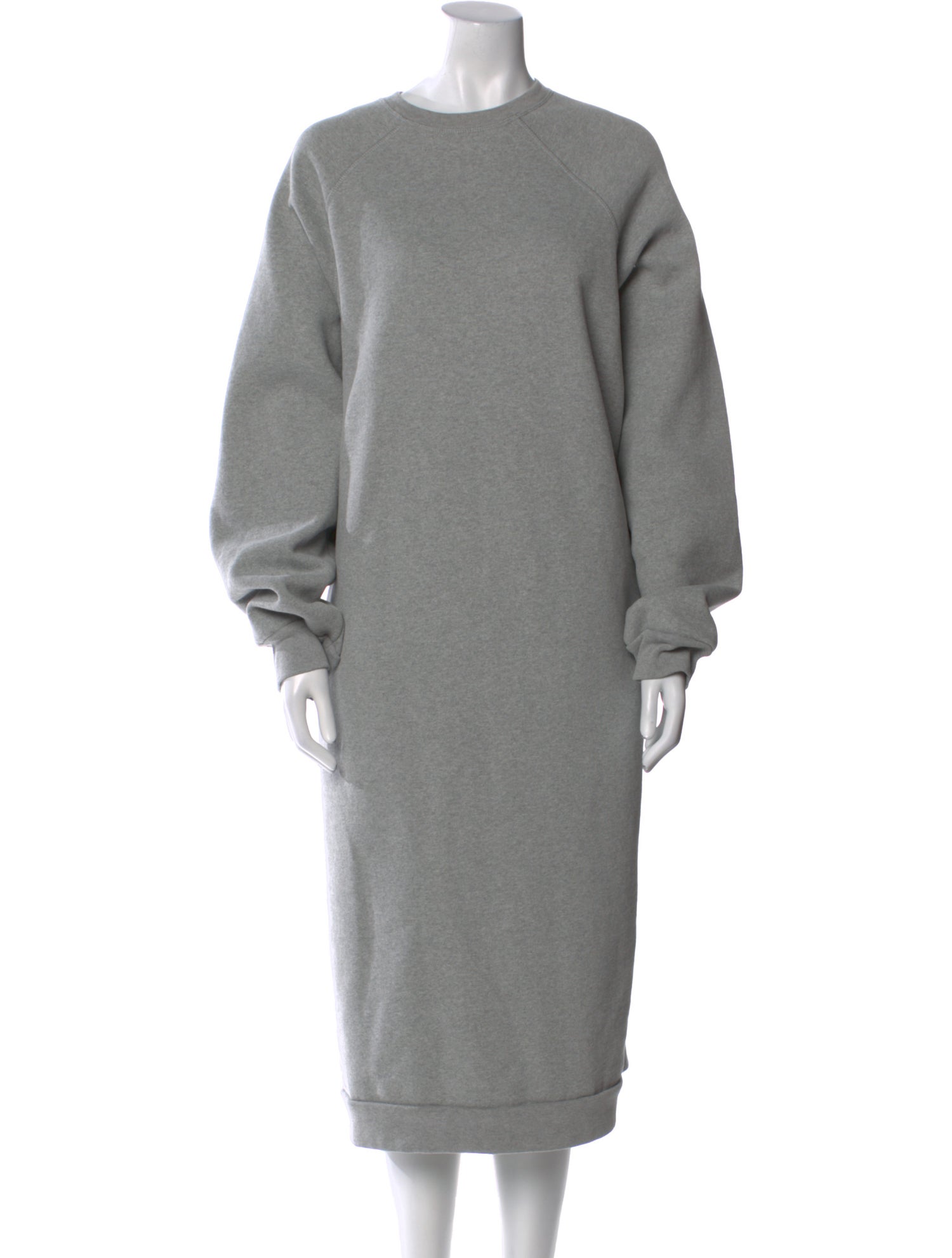 Raey Crew Neck Midi Length Dress