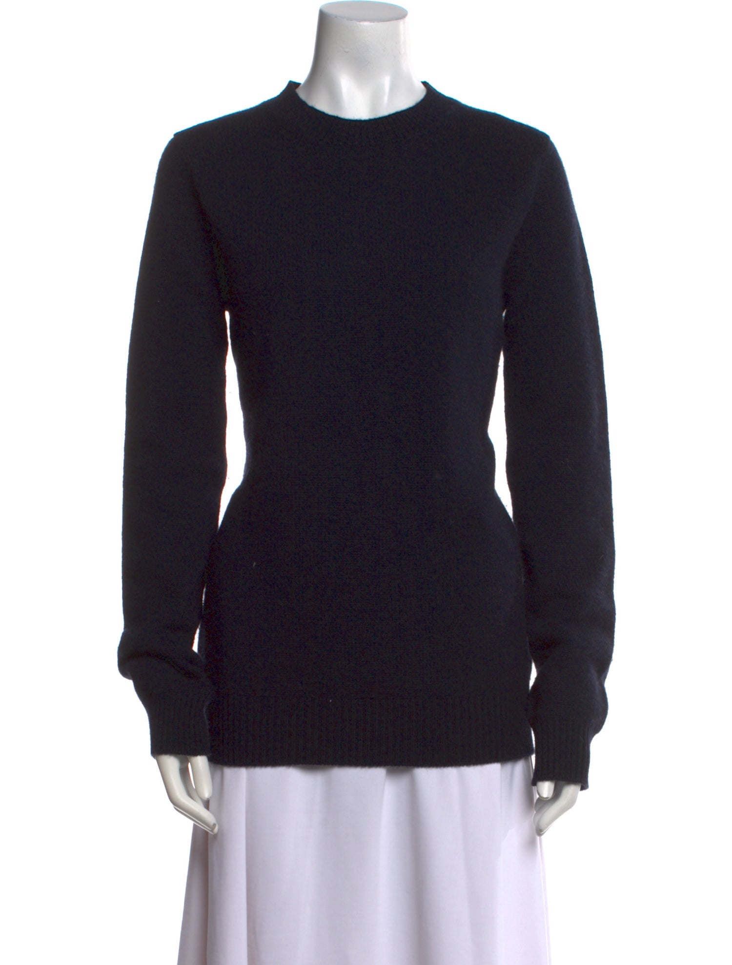Raey Cashmere Mock Neck Sweatshirt