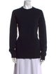 Raey Cashmere Mock Neck Sweatshirt