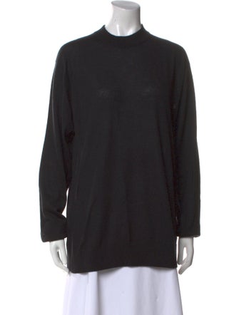 Raey Cashmere Mock Neck Sweater