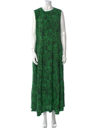 Raey Printed Long Dress