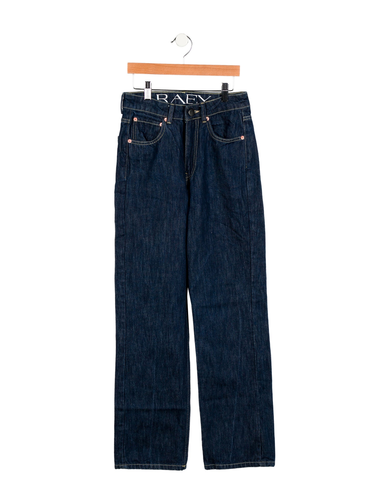 Raey Mid-Rise Wide Leg Jeans