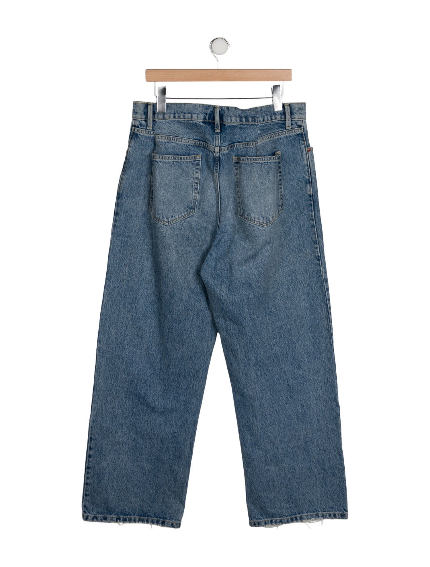 Raey High-Rise Wide Leg Jeans