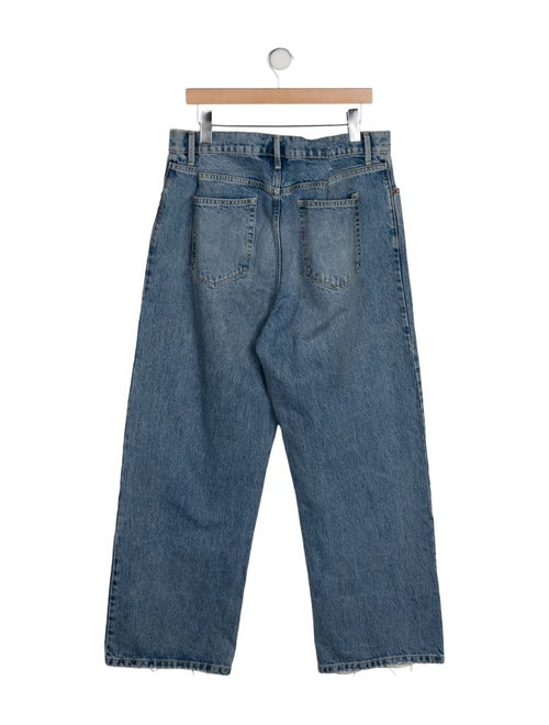 Raey High-Rise Wide Leg Jeans