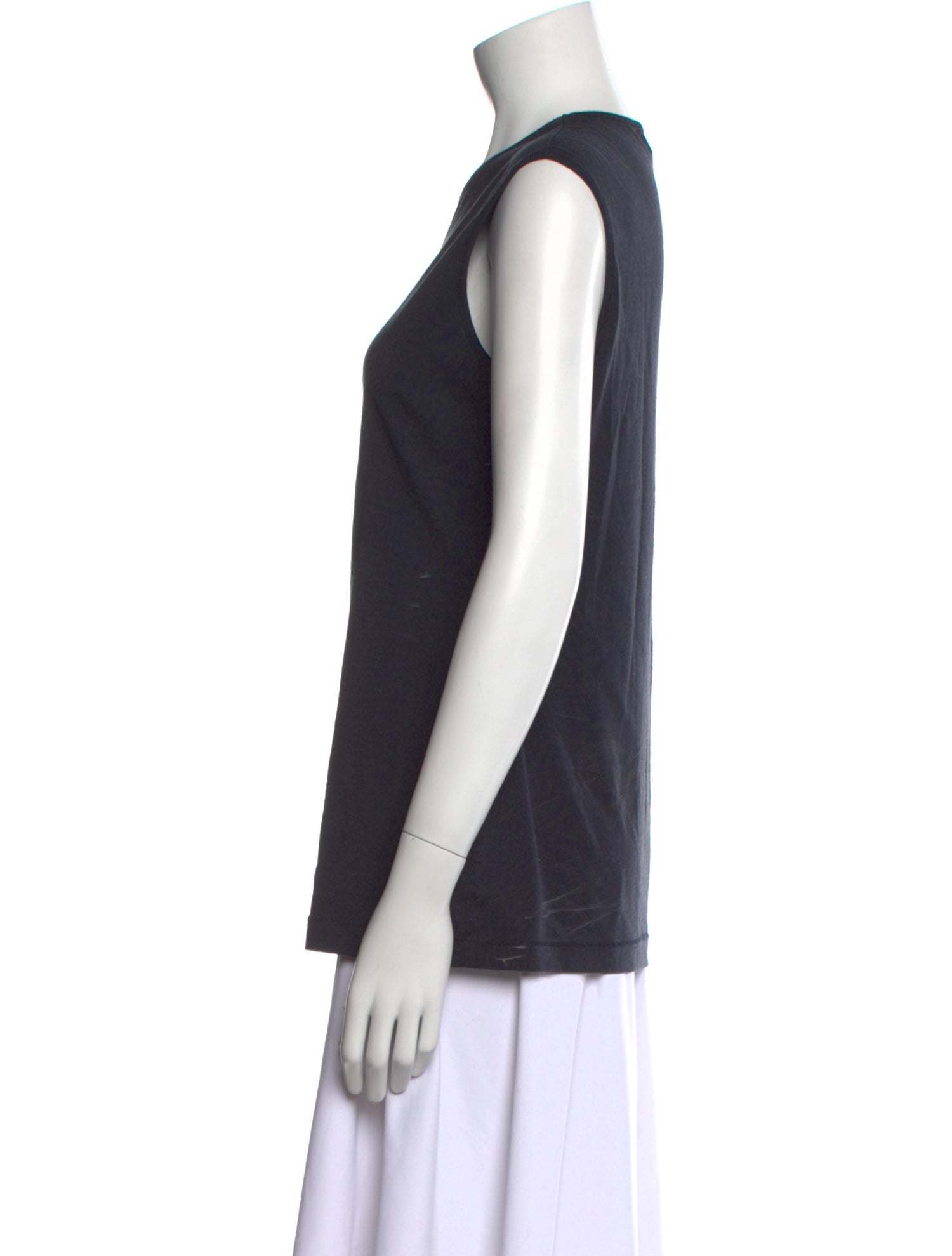 Raey Crew Neck Sleeveless Top
