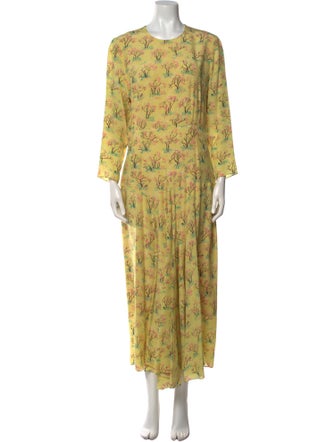 Raey Silk Long Dress