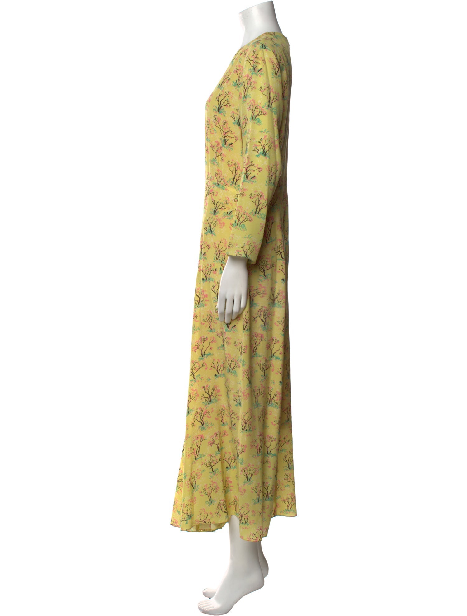 Raey Silk Long Dress