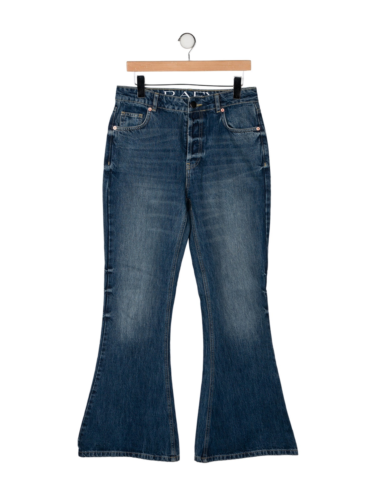 Raey High-Rise Wide Leg Jeans
