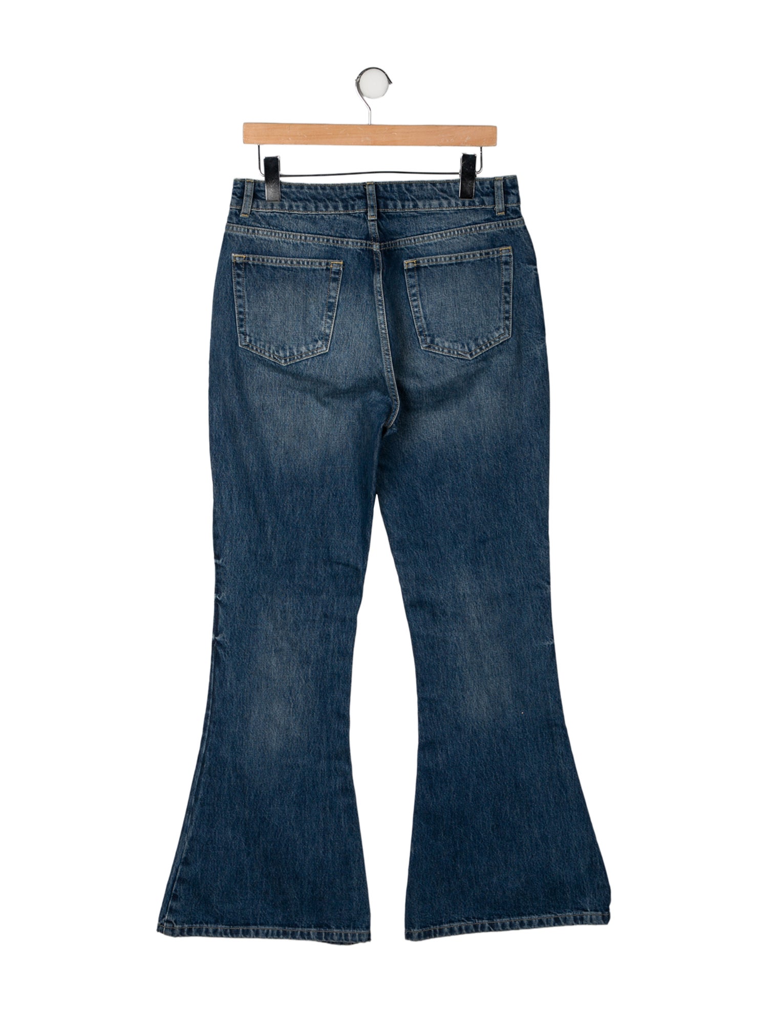 Raey High-Rise Wide Leg Jeans