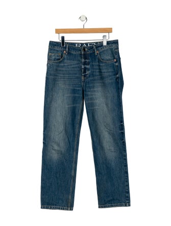 Raey Mid-Rise Straight Leg Jeans