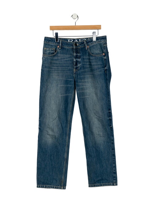 Raey Mid-Rise Straight Leg Jeans