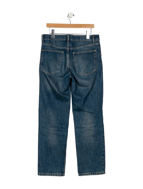 Raey Mid-Rise Straight Leg Jeans