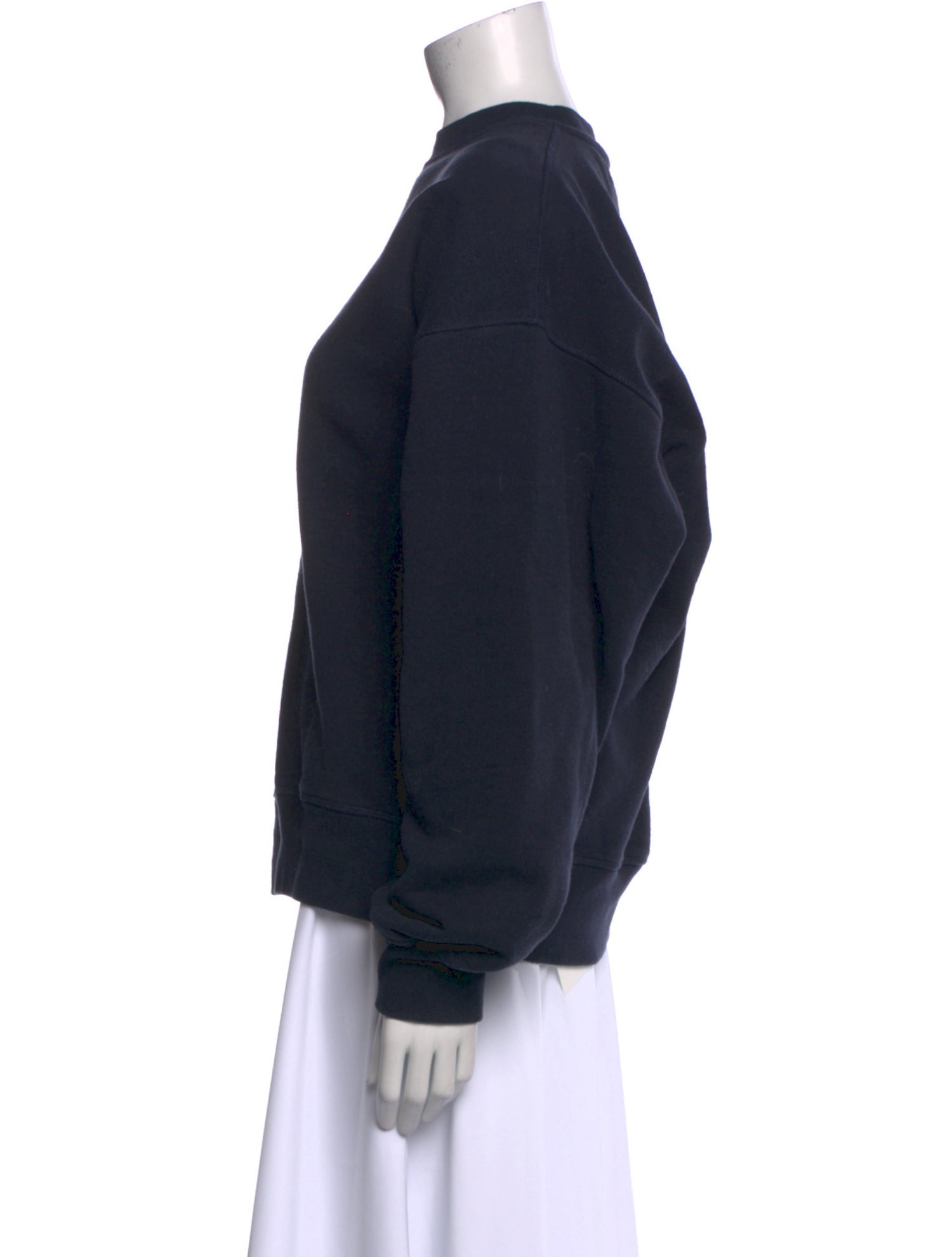 Raey Mock Neck Long Sleeve Sweatshirt