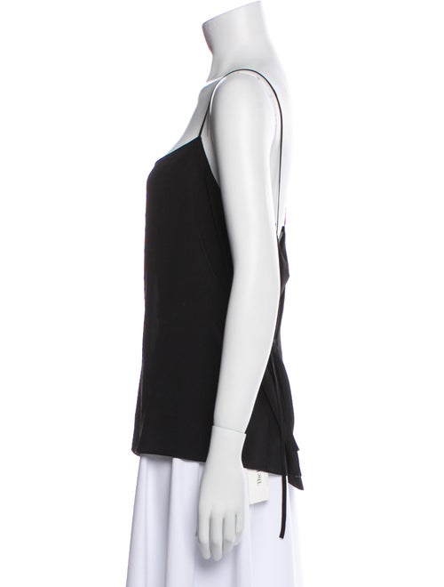 Raey Silk Square Neckline Top