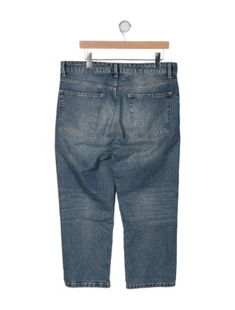 Raey Mid-Rise Straight Leg Jeans