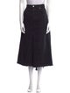 Raey Raw-Edge Trim Midi Length Skirt
