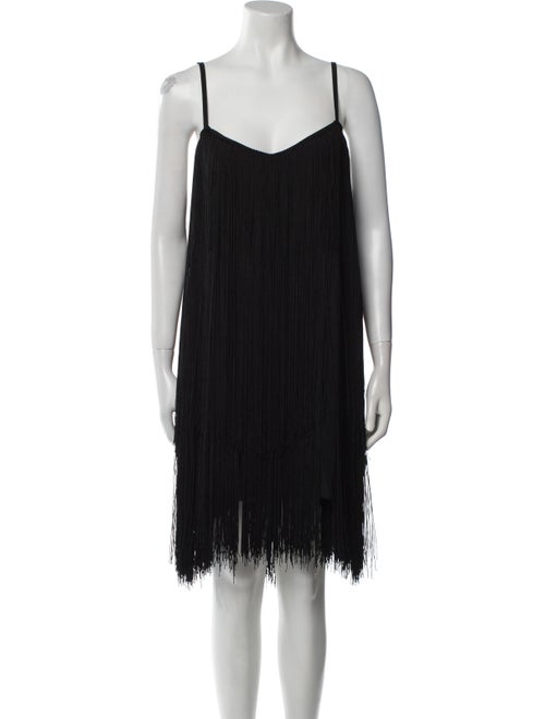 Raey V-Neck Knee-Length Dress