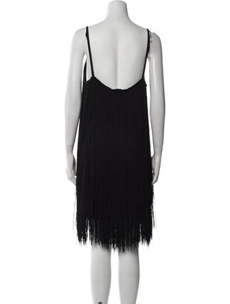 Raey V-Neck Knee-Length Dress