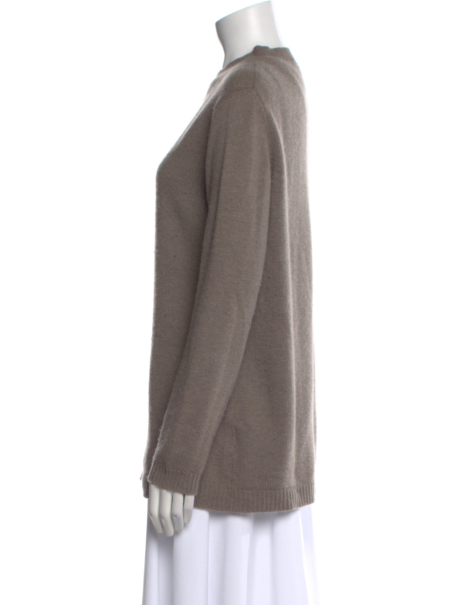 Raey Cashmere Mock Neck Sweater
