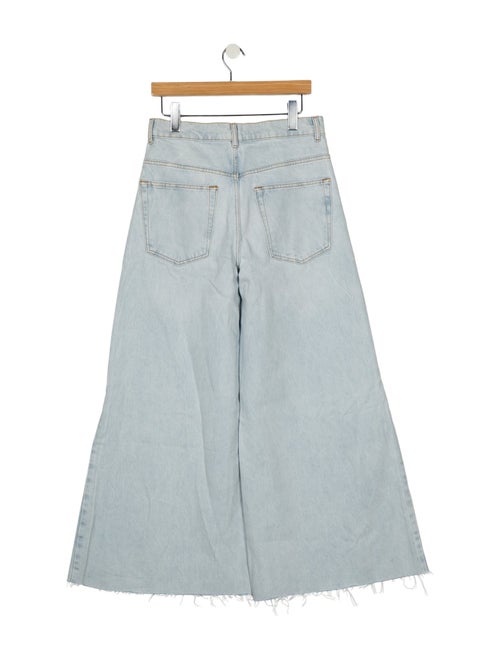 Raey High-Rise Wide Leg Jeans