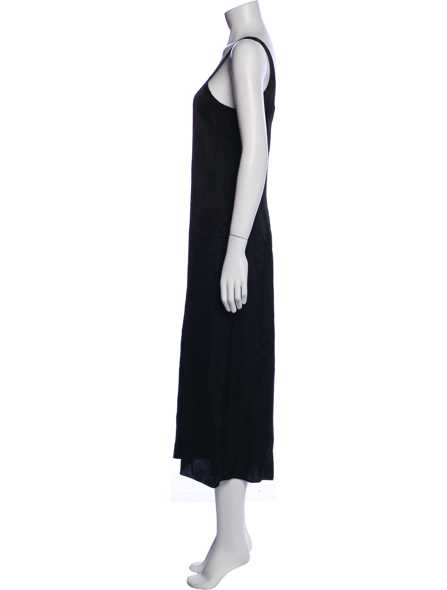 Raey Scoop Neck Long Dress