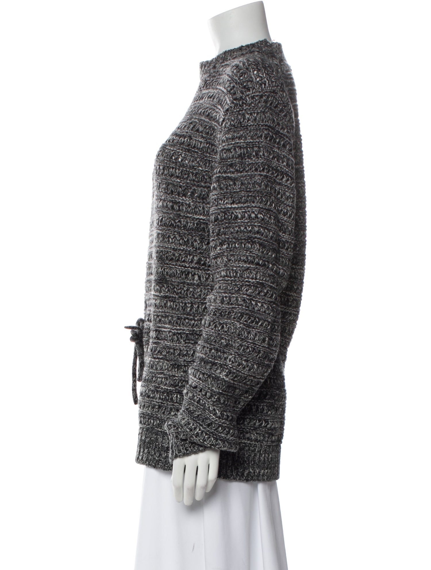 Raey Cashmere Mock Neck Sweater