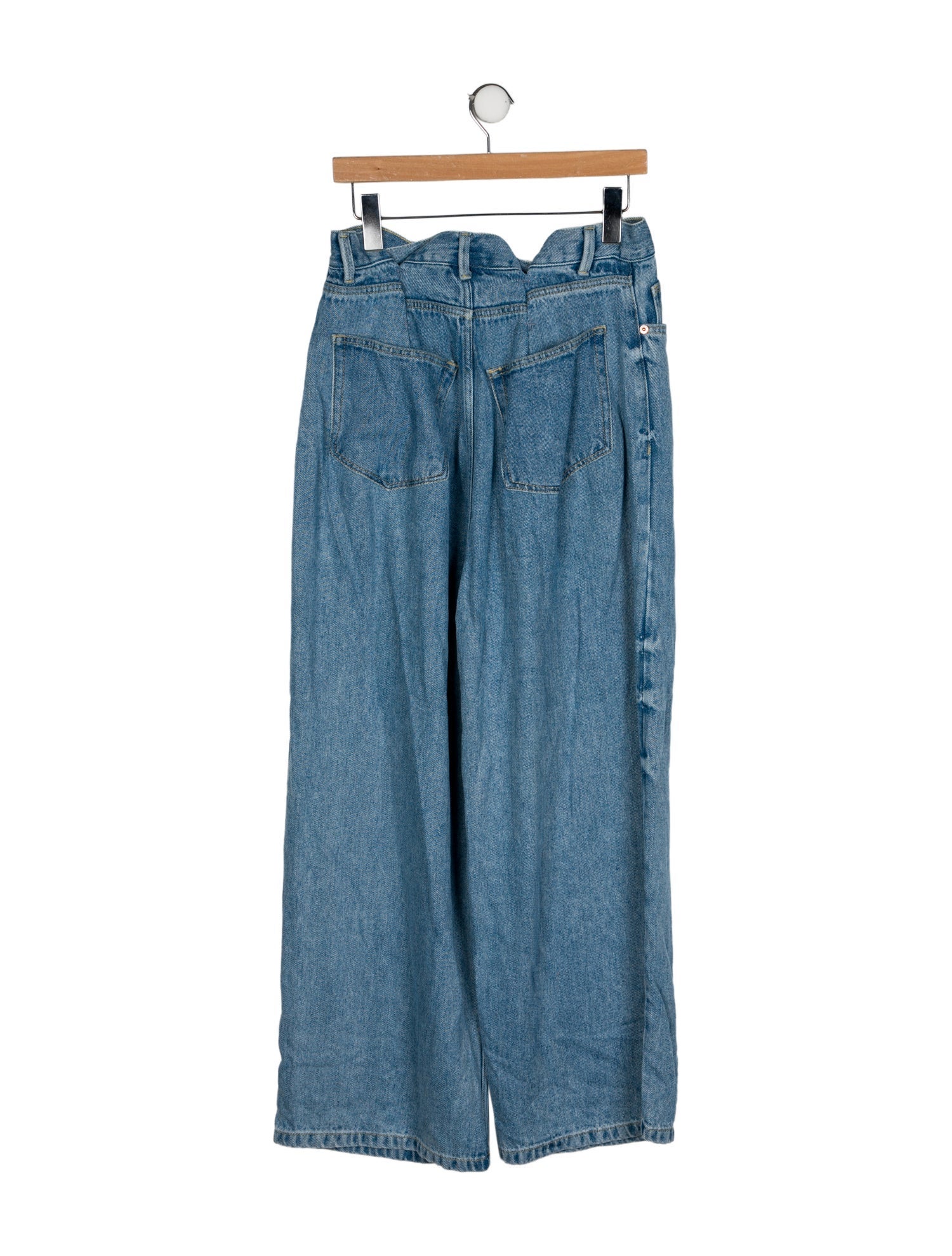 Raey High-Rise Wide Leg Jeans