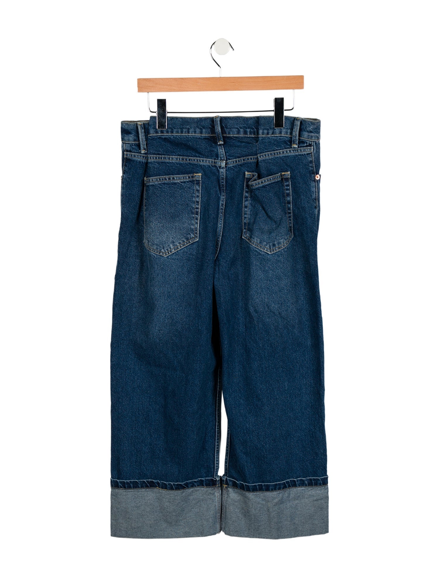 Raey High-Rise Straight Leg Jeans