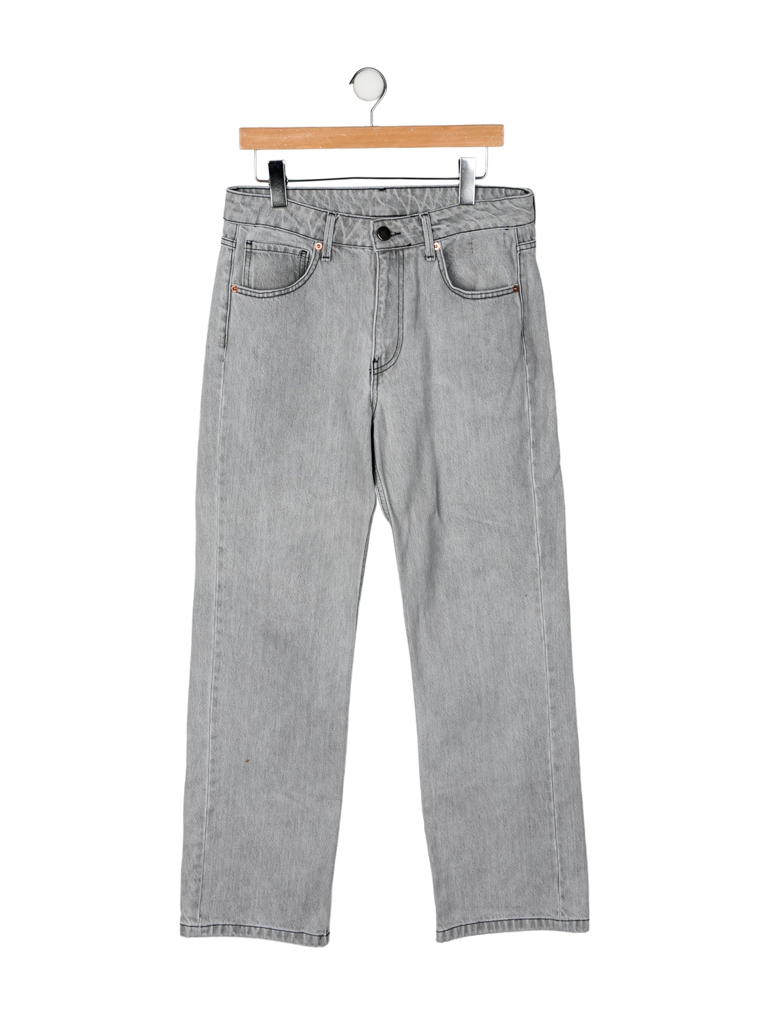 Raey High-Rise Wide Leg Jeans