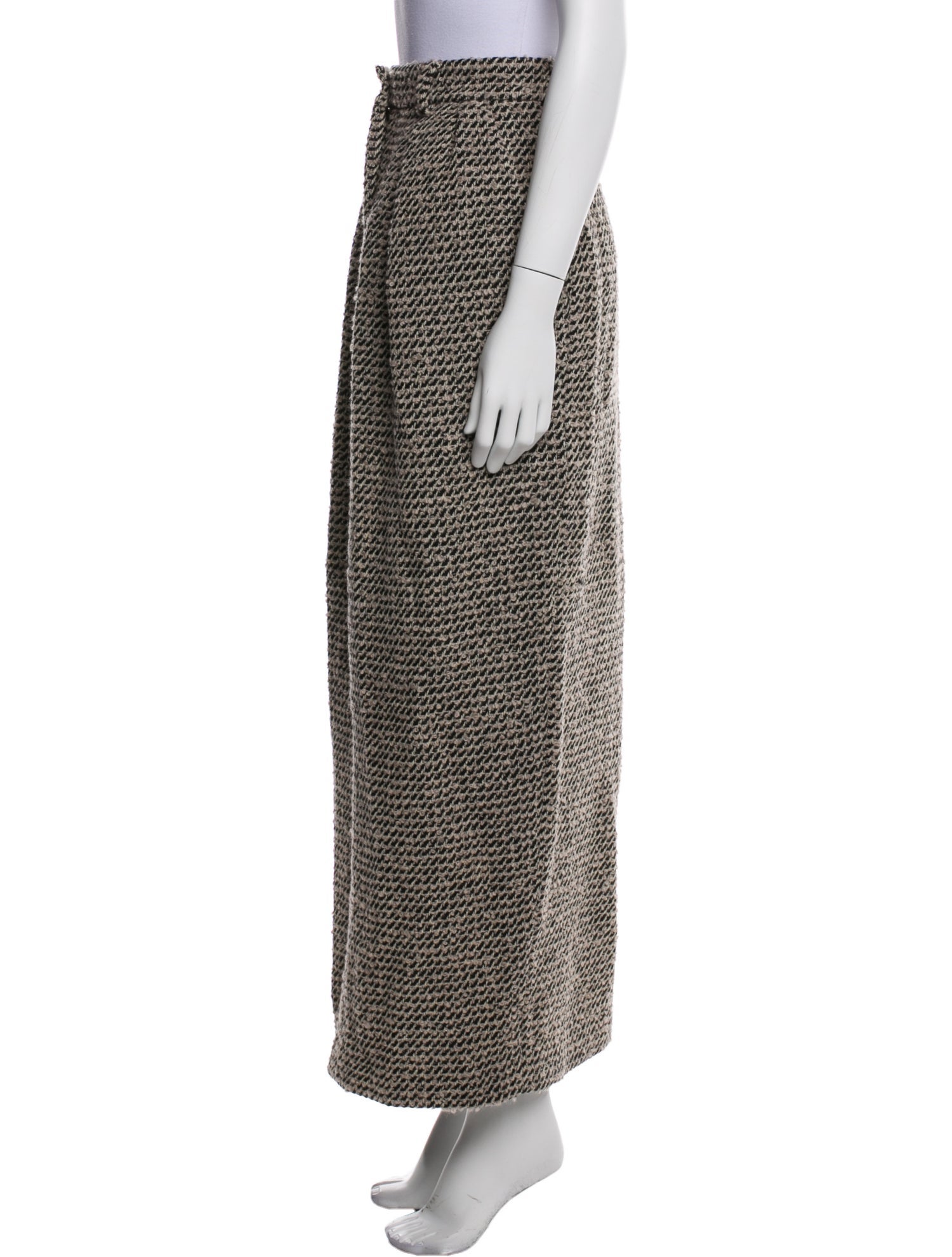 Raey Tweed Long Skirt w/ Tags