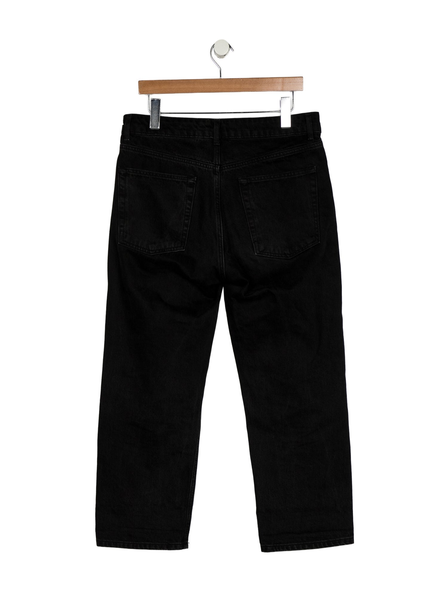 Raey High-Rise Straight Leg Jeans