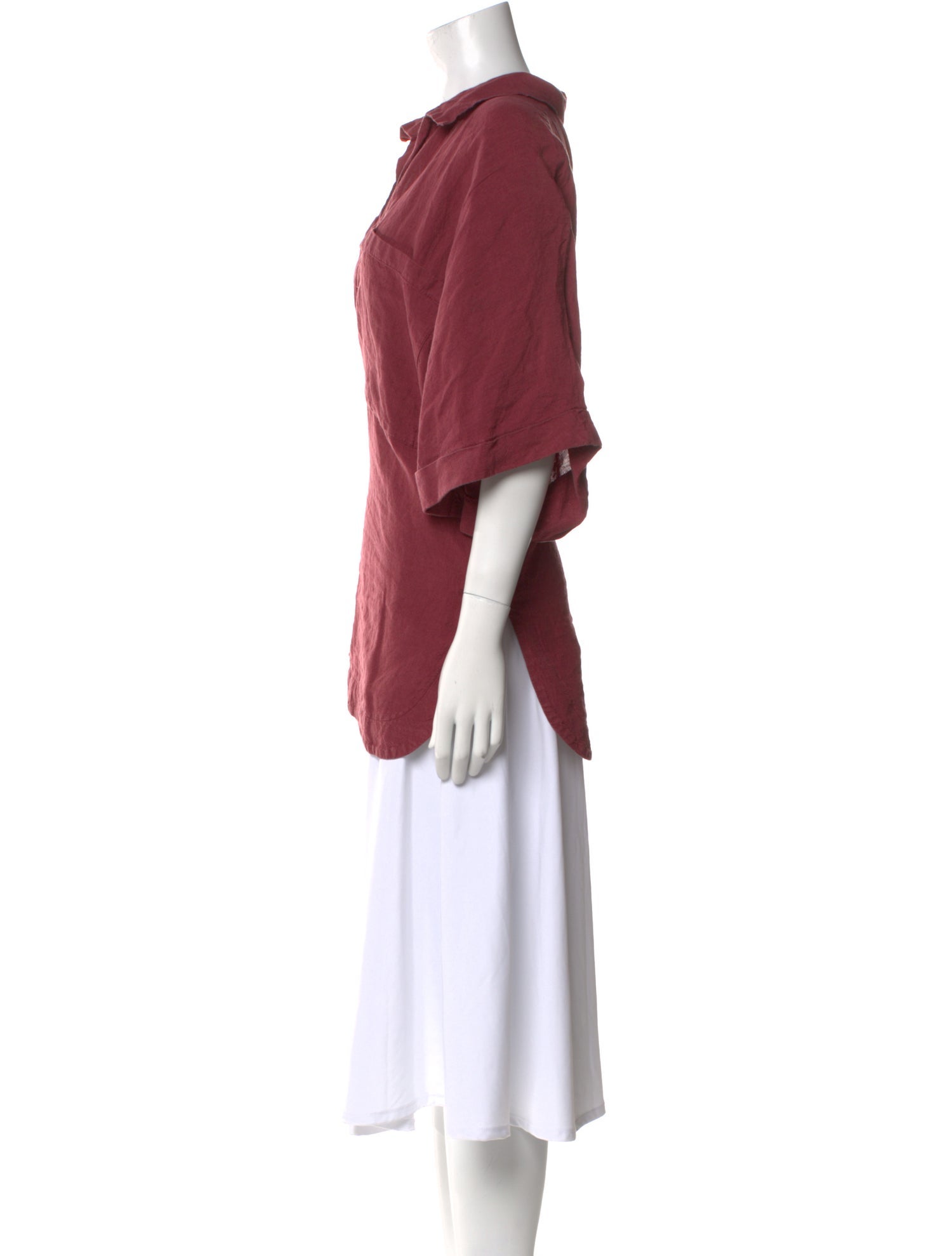 Raey Linen V-Neck Tunic