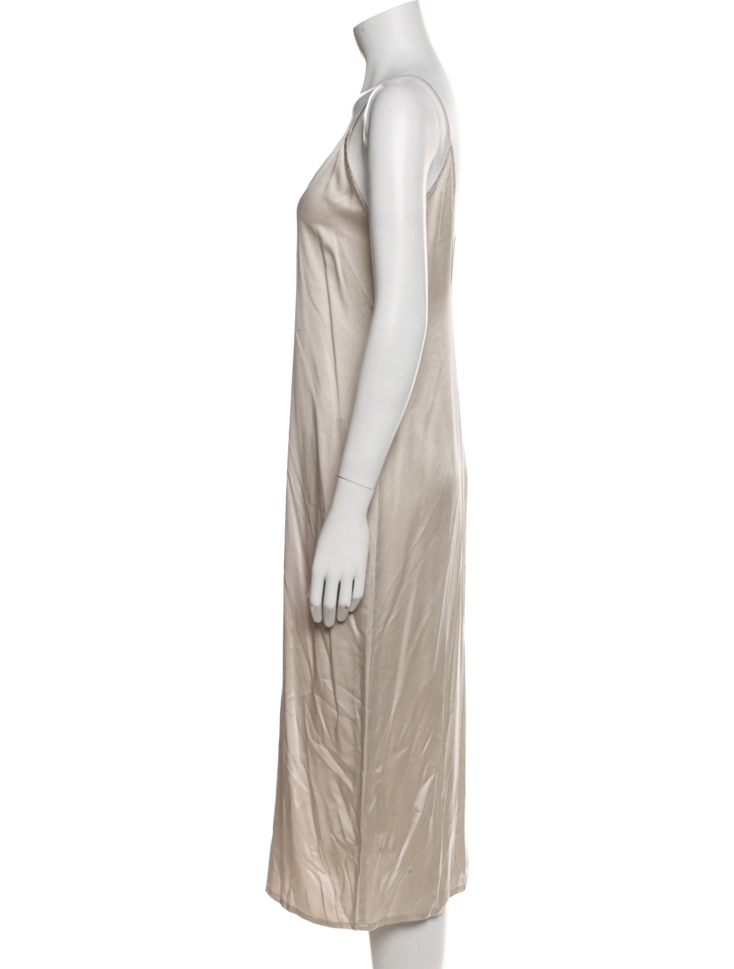 Raey Silk Midi Length Dress