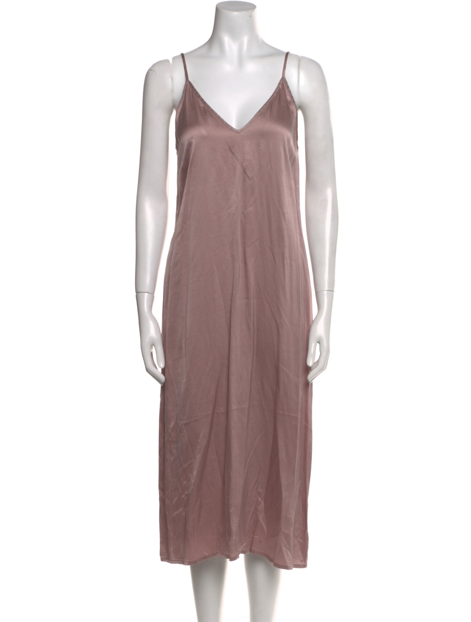 Raey Silk Midi Length Dress