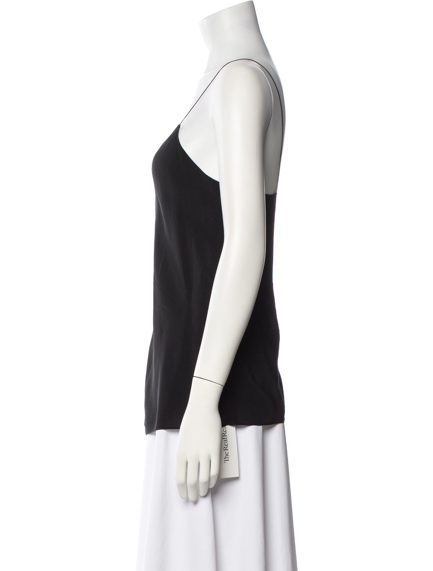 Raey Silk V-Neck Top