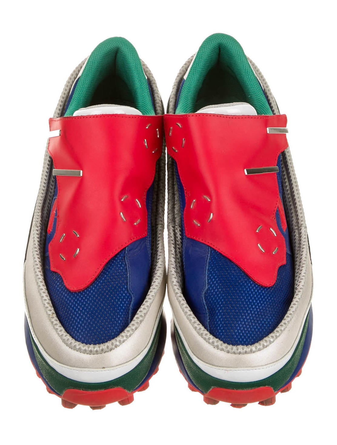 Raf Simons Adidas X Raf Simons Super Trekker Sneakers - Blue
