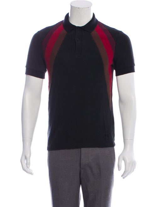 Raf Simons Short Sleeve Polo Shirt black