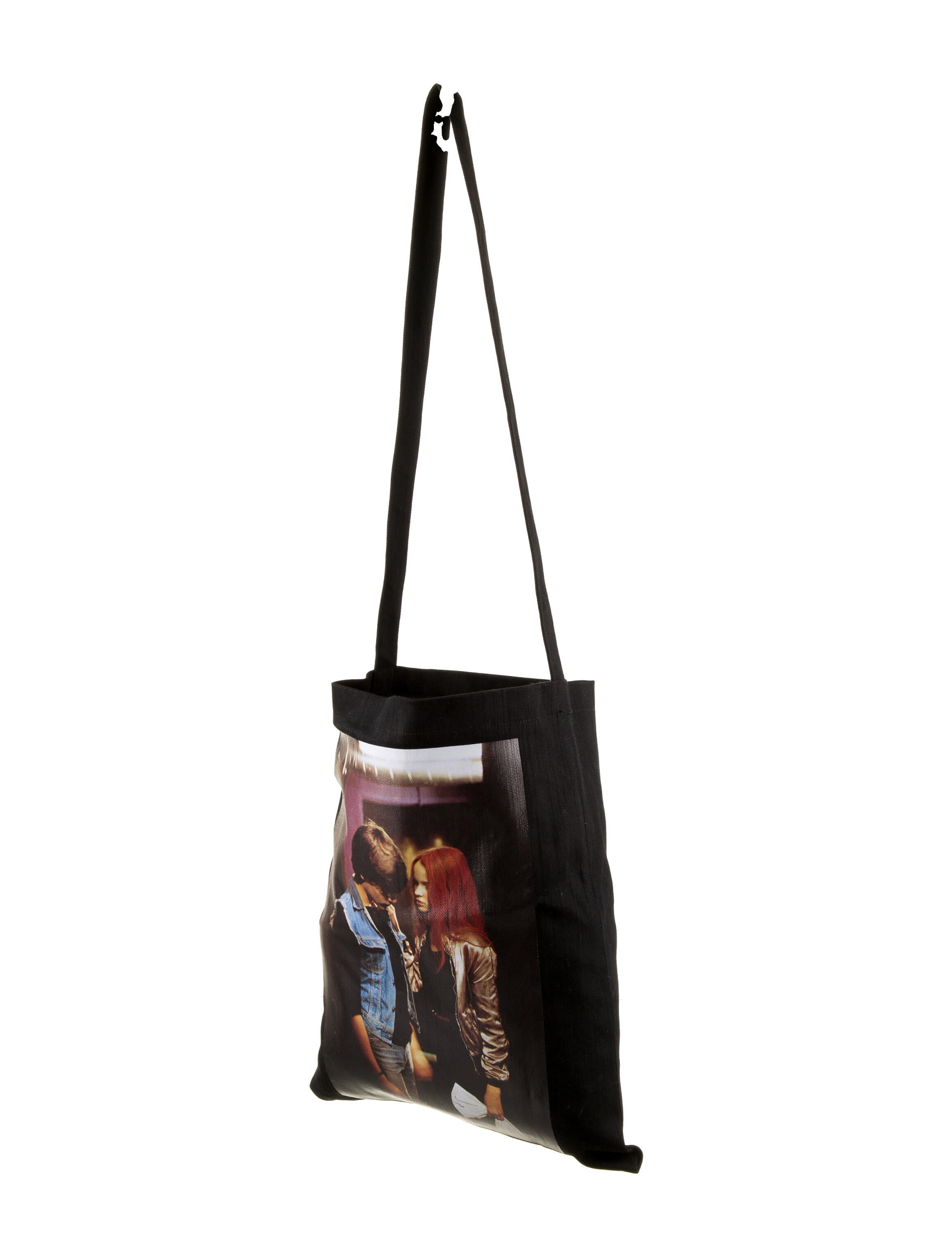 Raf Simons Christiane F. Tote Bag - Black Messenger Bags, Bags