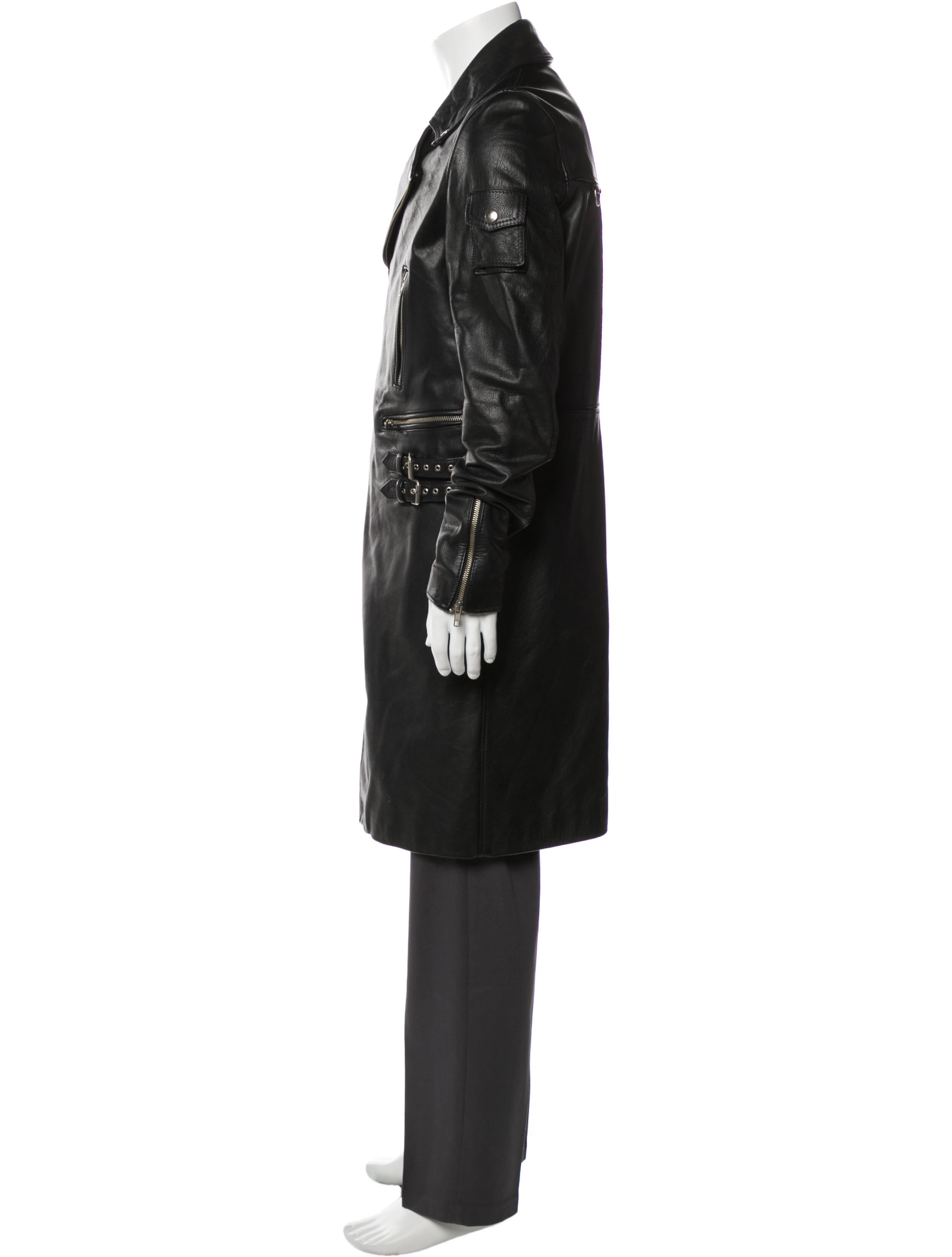 Raf Simons Vintage 1998 Moto Jacket - Black Outerwear, Clothing