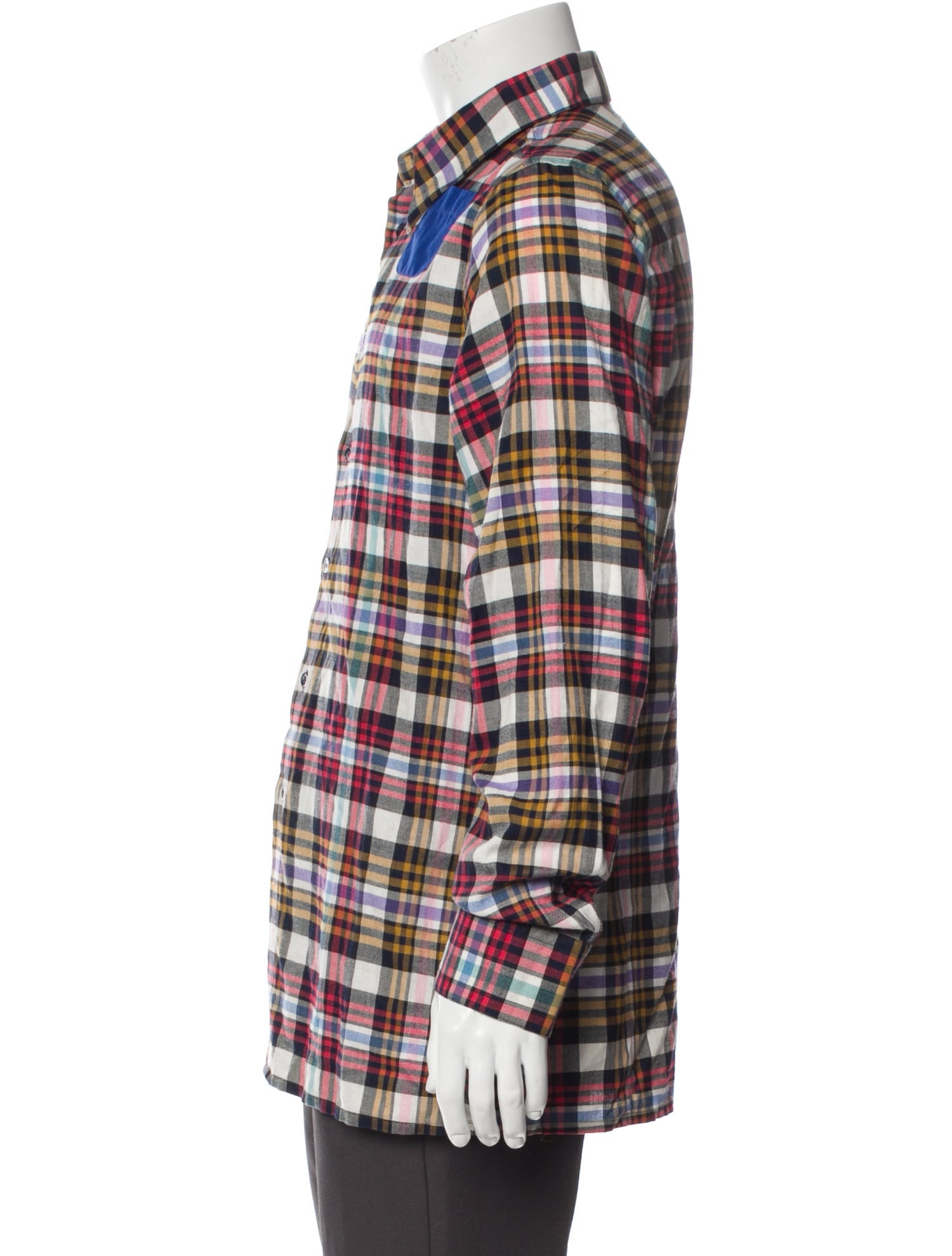 Raf Simons Sterling Ruby Cotton Flannel Shirt – Justin Reed