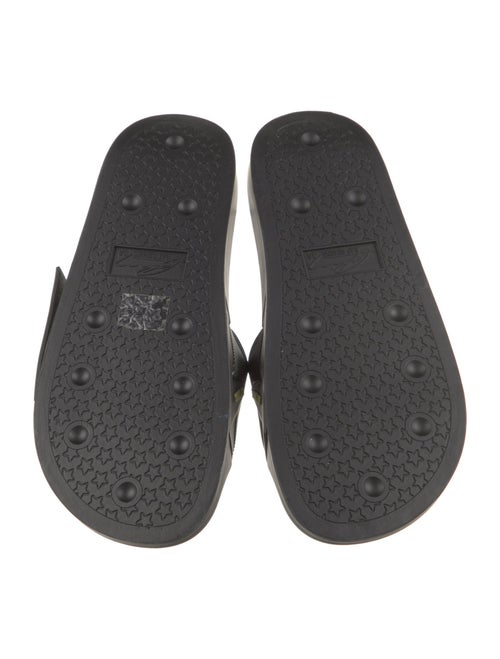 Raf Simons Rubber Graphic Print Slides