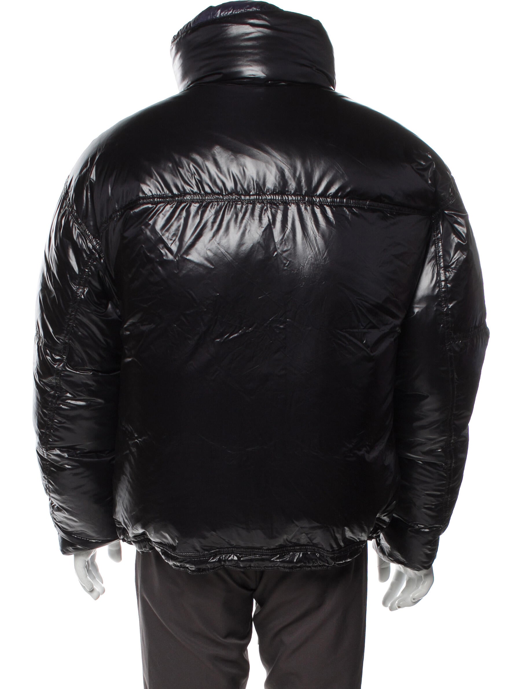 Raf Simons Alien Double Down Remake Puffer Coat - Black Outerwear