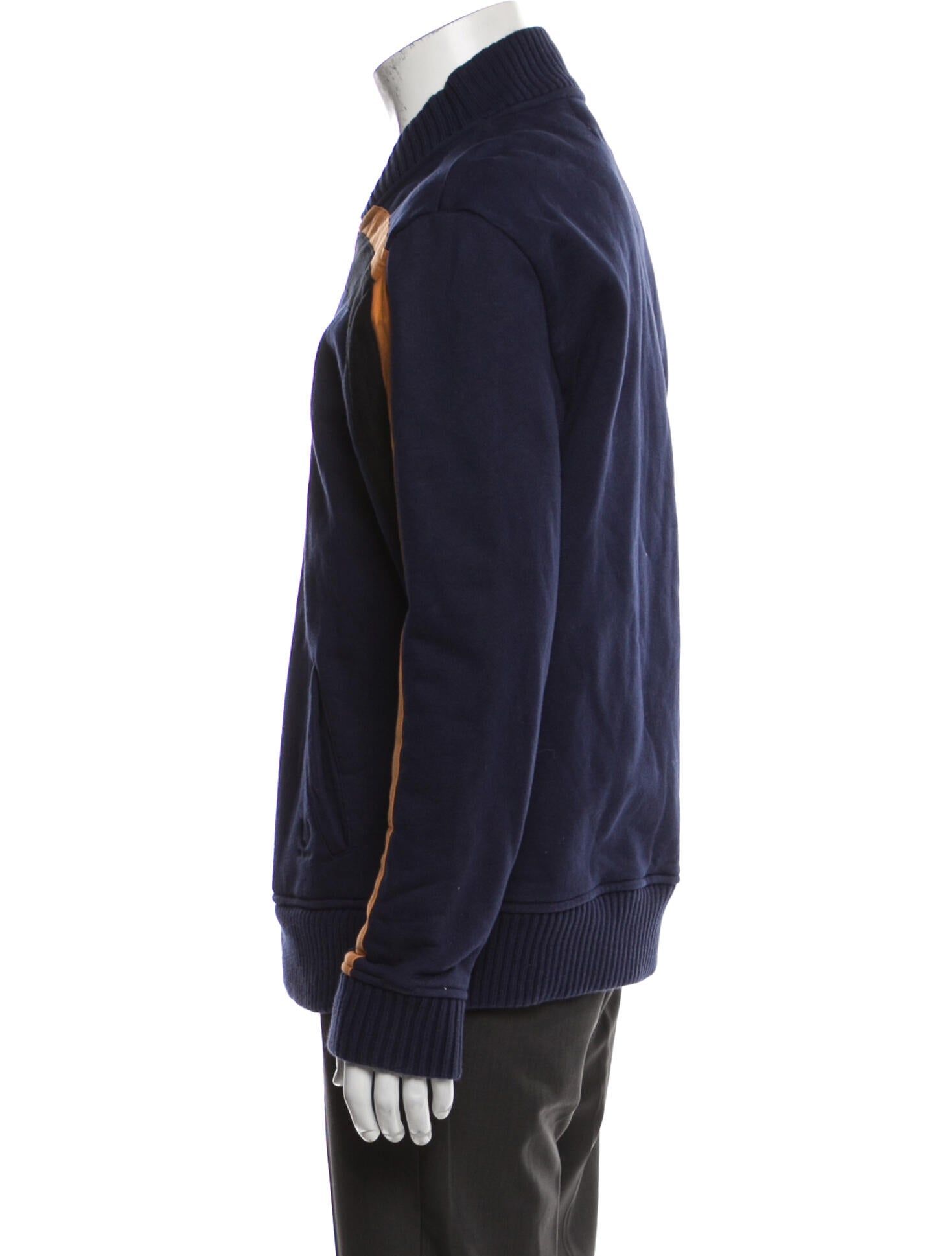 Raf Simons Striped Bomber Jacket