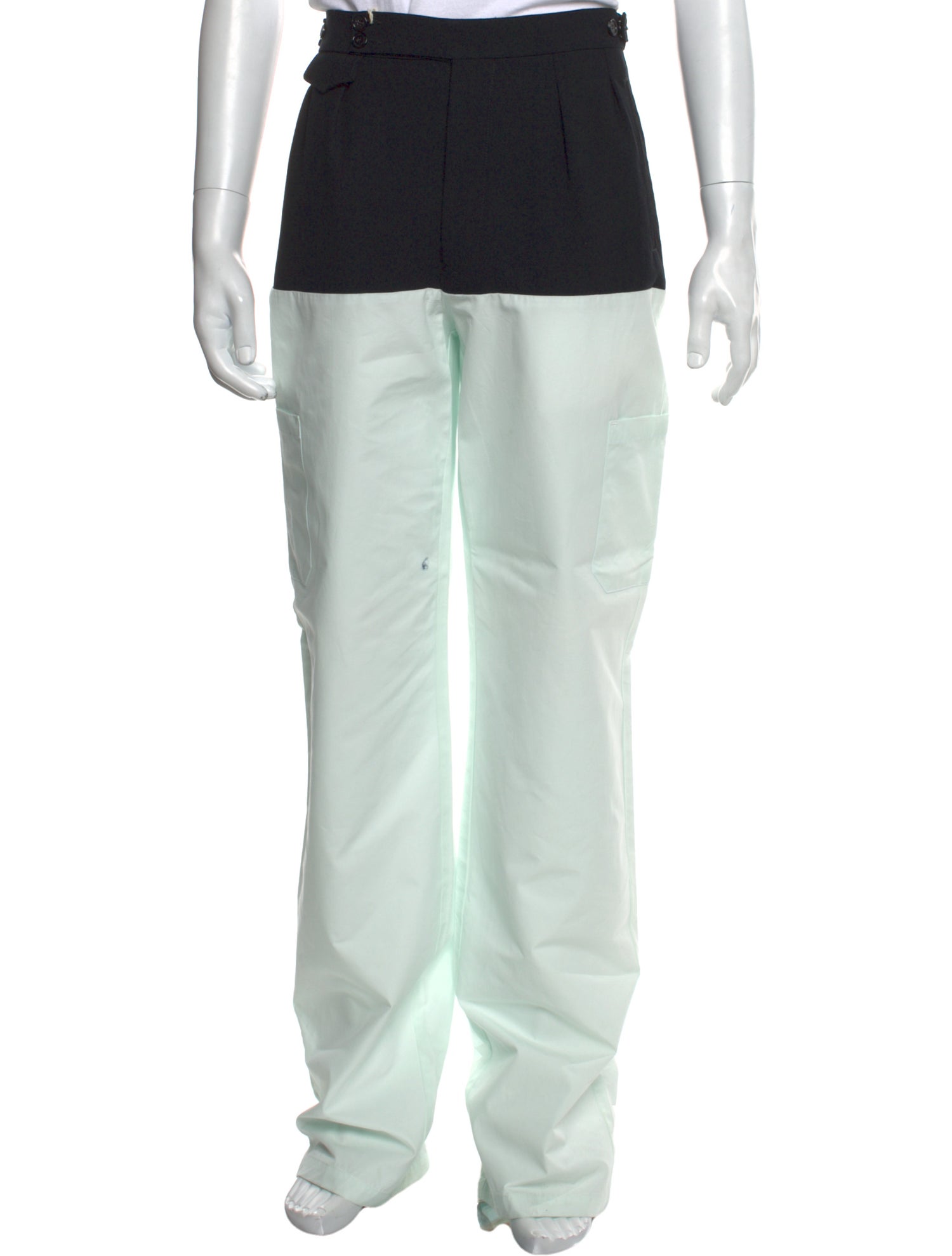 Raf Simons Colorblock Pattern Pants