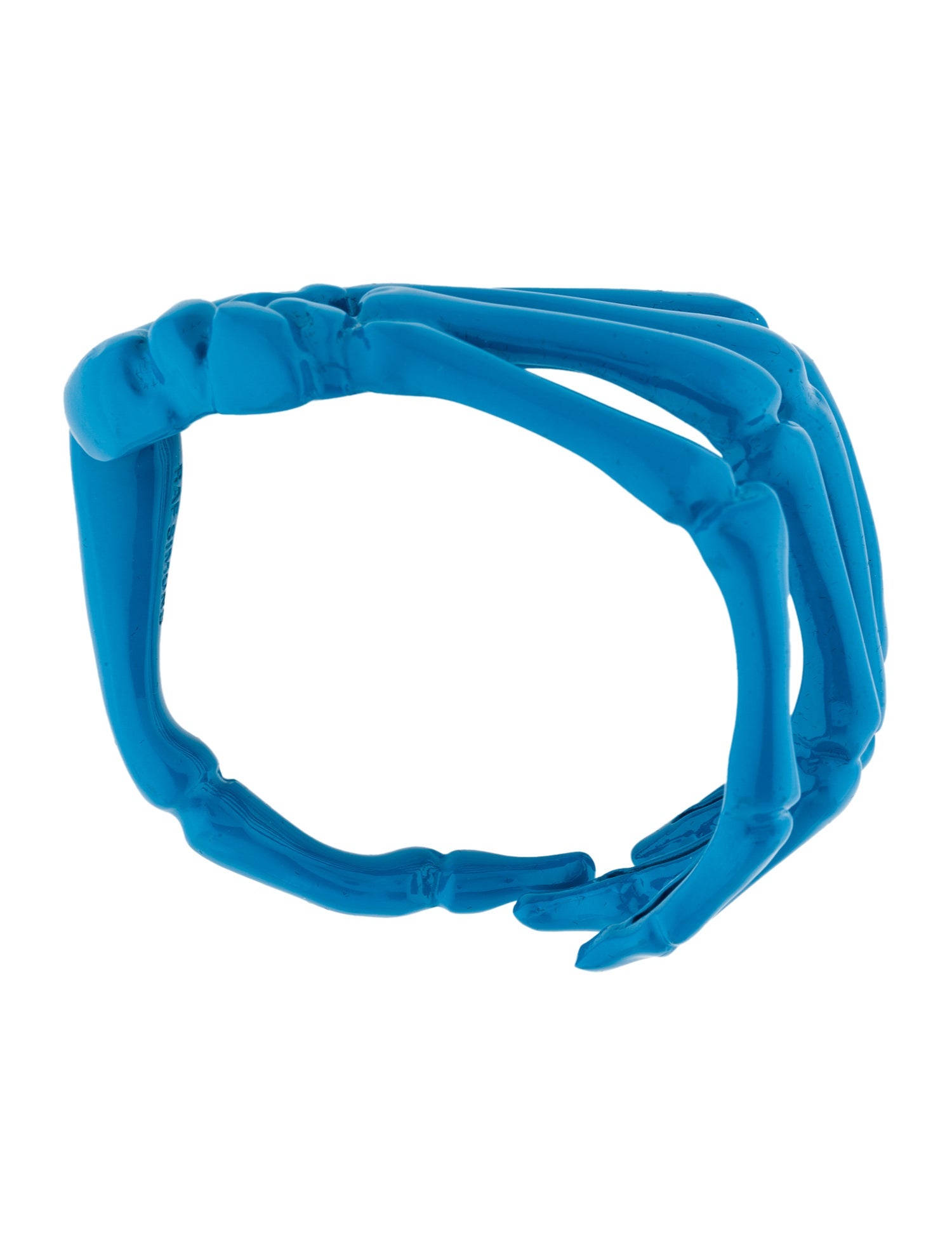 Raf Simons Skeleton Cuff Bracelet - Blue Cuff, Bracelets